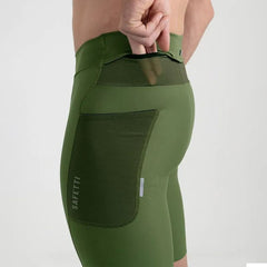 Pantaloneta Running S/C Safetti Titán 2.0 Hombre Oliva