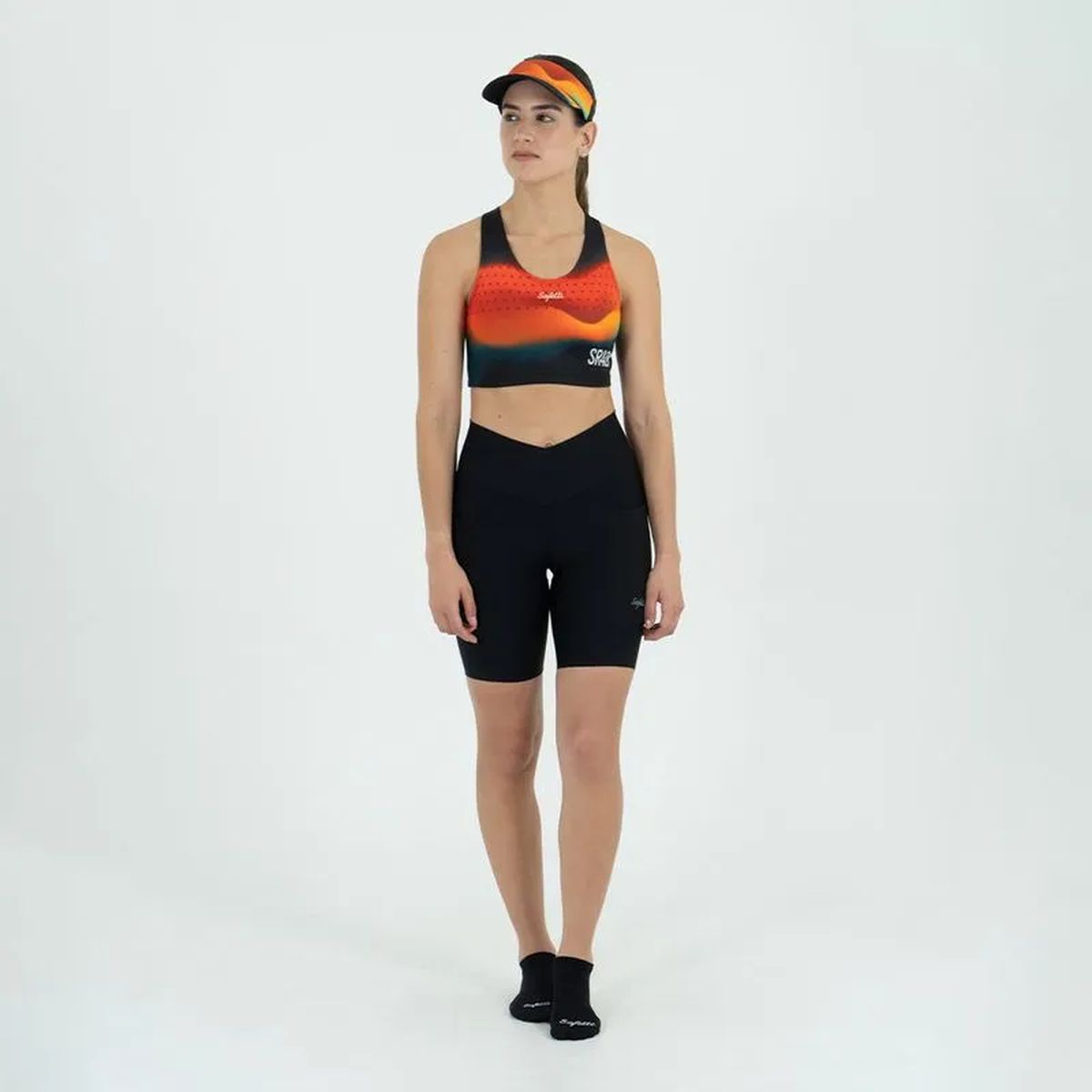 Pantaloneta Running S/C Safetti Titán 2.0 Mujer Nero