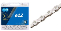 Cadenilla KMC 1/2x11/128 130L Ebike 12 Vel Plata