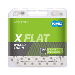 Cadenilla KMC Encerada 1/2X11/128 126L X Flatw 12 V Silver