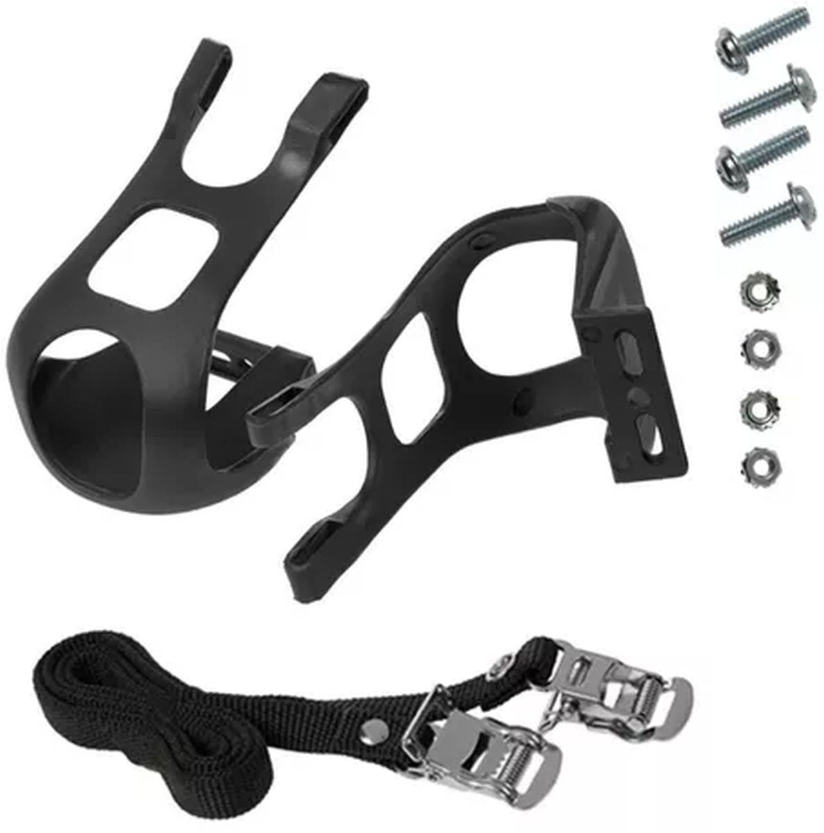 Puntera Calapié MTB Pedal Ciclismo con Correa de Nylon