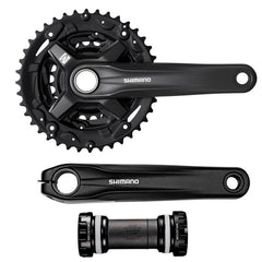 Juego de Bielas Shimano TriPlato FC-MT210-3 3x9 Vel