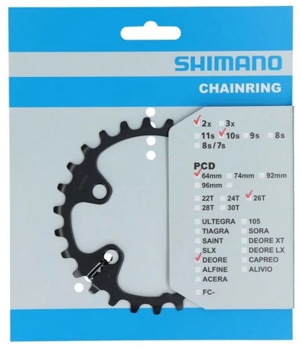 Plato Shimano DeoreFC-M6000-2/b2 26T-BF