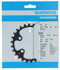 Plato Shimano DeoreFC-M6000-2/b2 26T-BF