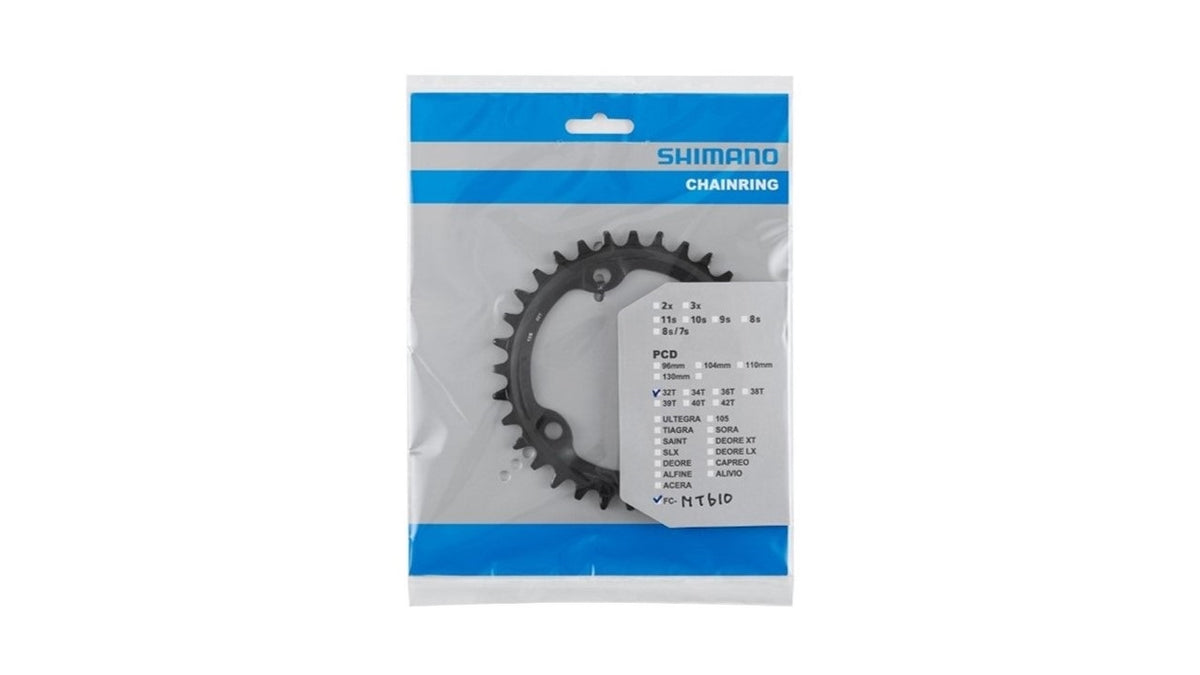 Plato Shimano Deore FC-MT610 12V 30T / 32T / 34T BCD 96 MTB