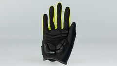 Guantes mujer Body Geometry Dual-Gel Long Finger Verde Fluro