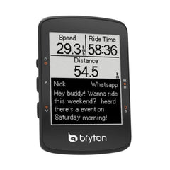 Ciclocomputador Bryton Rider 460 E