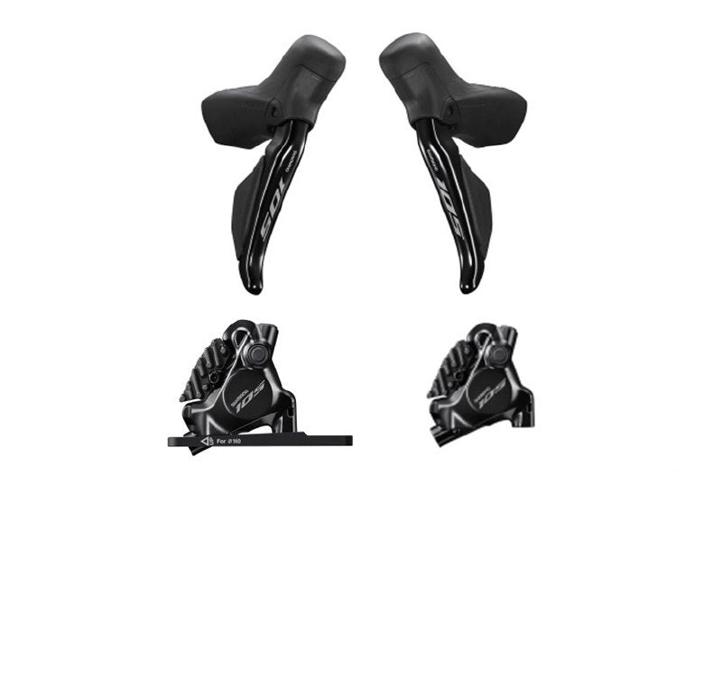 SHIMANO JUEGO DE FRENOS ST-BR/7170 105 DI2 DISCO 12V