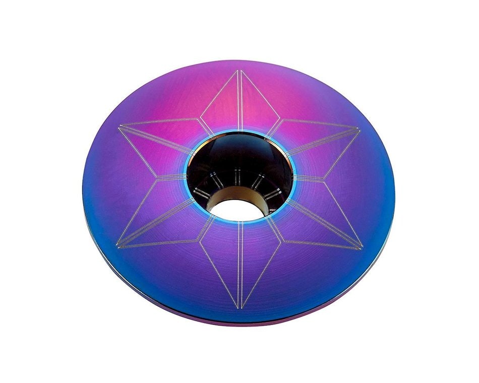 Tapa Juego Dirección Star Capzoil Slick Supacaz Iridiscente