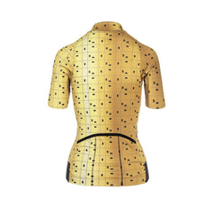 Jersey Ciclismo Bioracer Maillot Epic Bit Map Mujer Gold