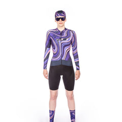 Jersey Ciclismo Bioracer Epic Mujer Liquid Lola Purple