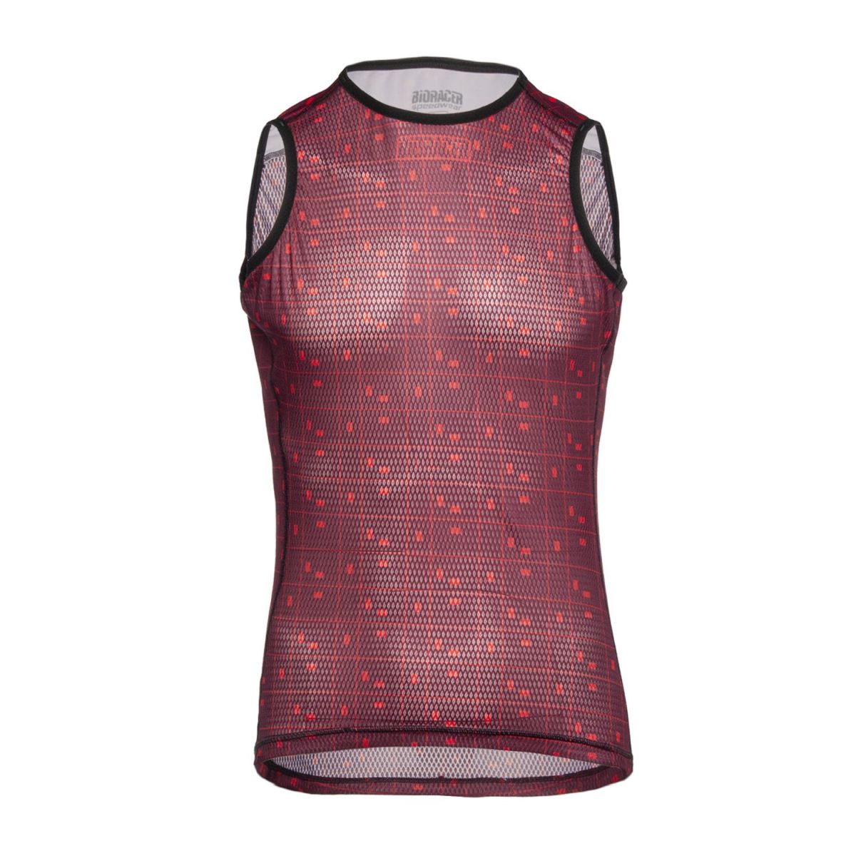 Jersey Ciclismo M/S Bioracer Interior Breeze Hombre Bordeaux