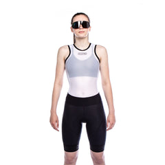 Jersey Ciclismo M/S Bioracer Interior Breeze Mujer Blanco
