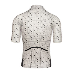 Jersey Ciclismo Bioracer Epic Bit Map Hombre Beige