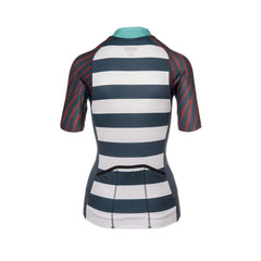 Jersey Ciclismo Bioracer Mujer Epic Le Cabine Navy-Bordeaux
