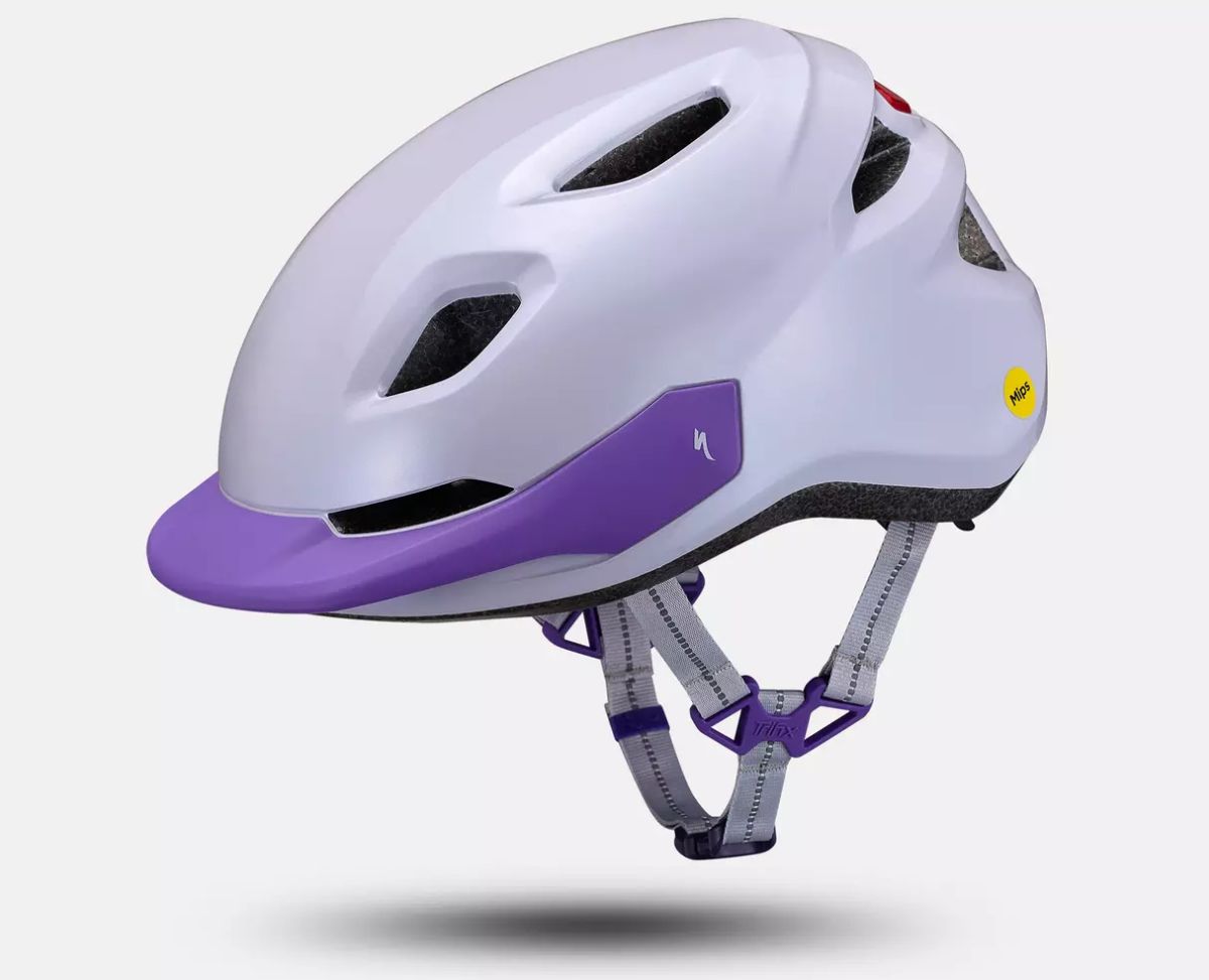 Casco Niño (a) Specialized Shuffle 2 Led UV Lilac