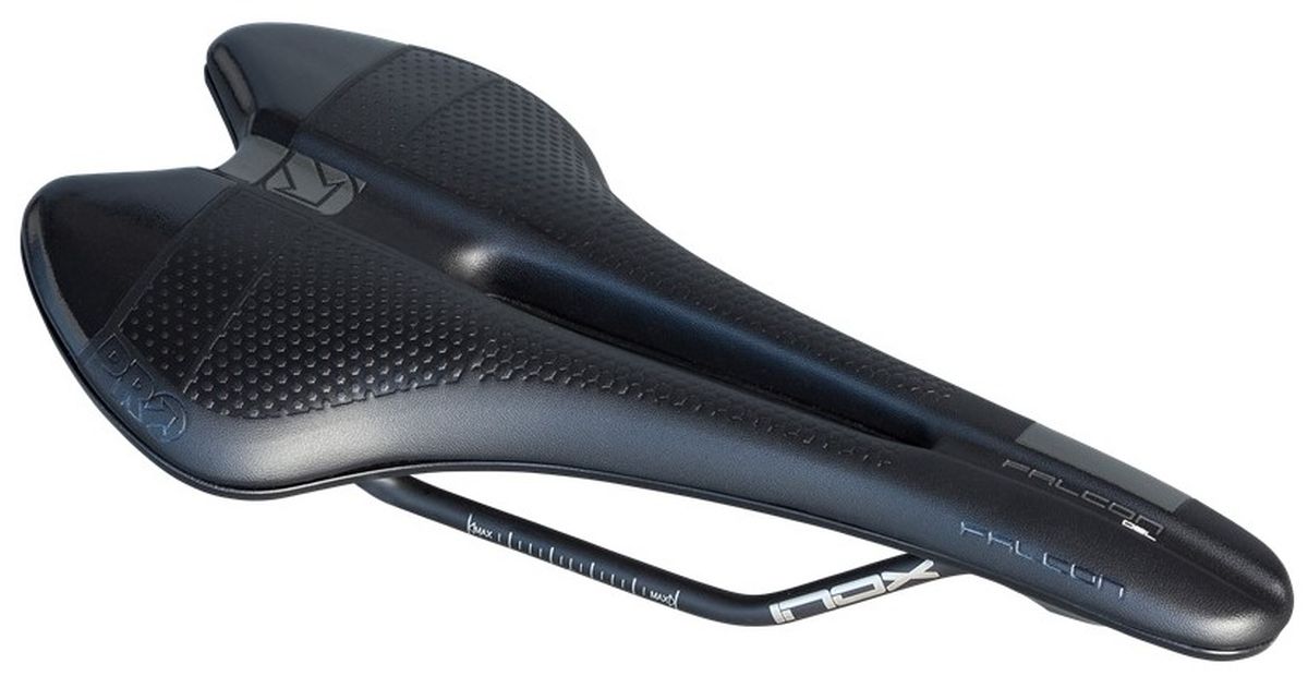 Sillín Pro Ruta/MTB Inox Falcon Gel 142/142mm