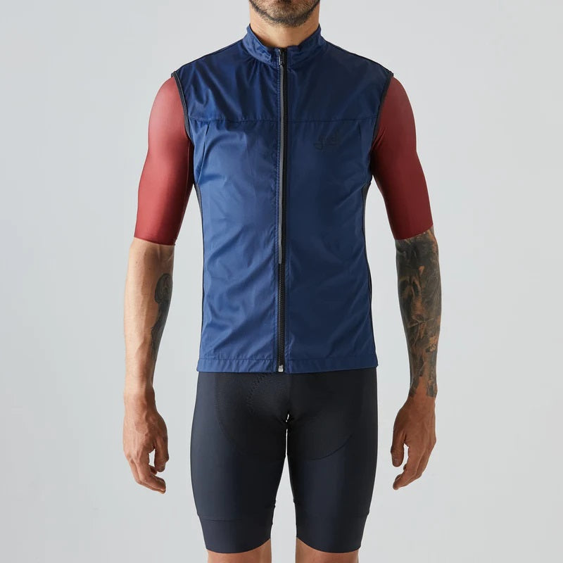 Chaleco Ciclismo Givelo Quick Free Azul Hombre