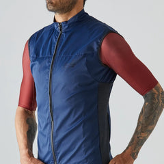 Chaleco Ciclismo Givelo Quick Free Azul Hombre