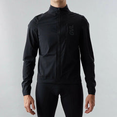 Chaqueta de Ciclismo Givelo Unisex Impermeable Shield Negra