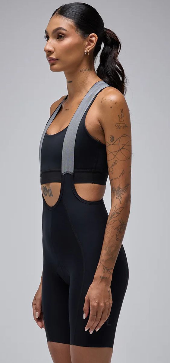 Pantaloneta Ciclismo C/T Givelo Boost Mujer Negra