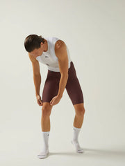 Pantaloneta Ciclismo C/T Hombre Givelo HD  Pro Vino