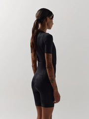 Pantaloneta Ciclismo S/T Mujer Givelo Essntl Negro