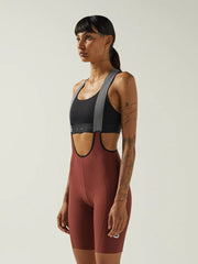 Pantaloneta Ciclismo C/T Mujer Givelo Lacefly Terracota