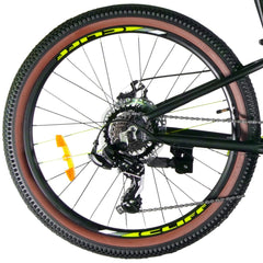 Bicicleta Cliff Lizard Niños 24 25 7V FrenoMec Ngro/Amarillo