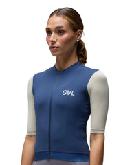 Jersey Ciclismo M/C Givelo C.D.A. Blue Mujer