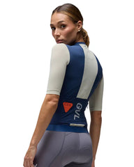 Jersey Ciclismo M/C Givelo C.D.A. Blue Mujer