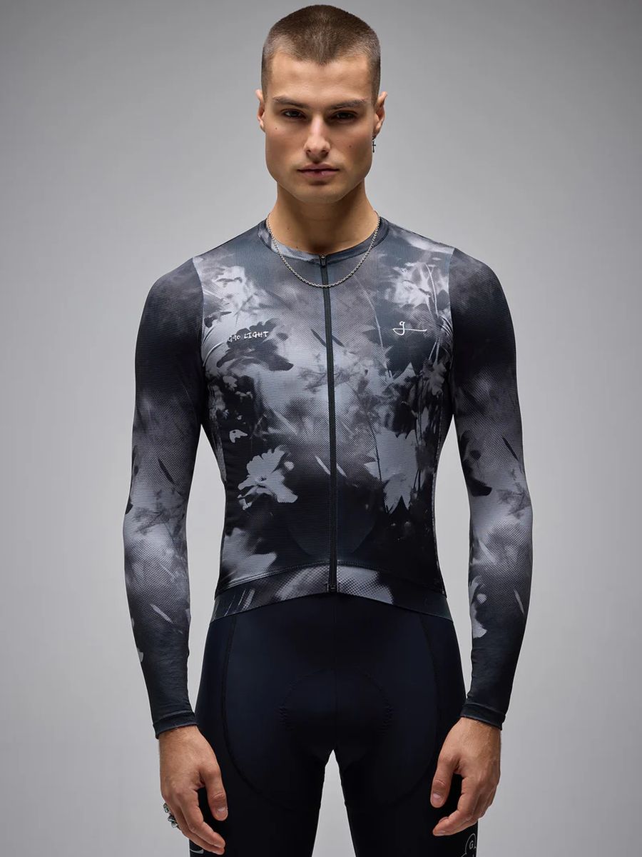Jersey Ciclismo M/L Unisex Givelo G90 Light Bloom Black