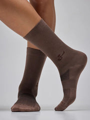 Medias Ciclismo Givelo Calcetines G-Socks Mocha Café