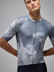 Jersey Ciclismo M/C Givelo ESSNTL Pixel Slate