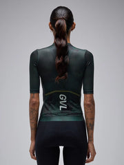 Jersey Ciclismo M/C Mujer Givelo ModernClassic GrapheneGreen