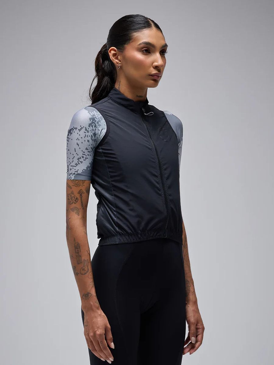 Chaleco de Ciclismo Mujer Givelo ESSNTL QuickFreeGilet Black