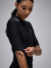 Jersey Ciclismo M/C Mujer Givelo Modern Classic Negra