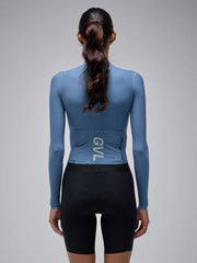 Jersey Ciclismo M/L Mujer Givelo Modern Classic Blue