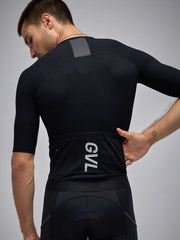 Jersey Ciclismo M/C Hombre Givelo Modern Classic Waffle Ngra