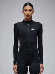 Jersey Ciclismo M/L Mujer Givelo Modern Classic Térmica Ngra