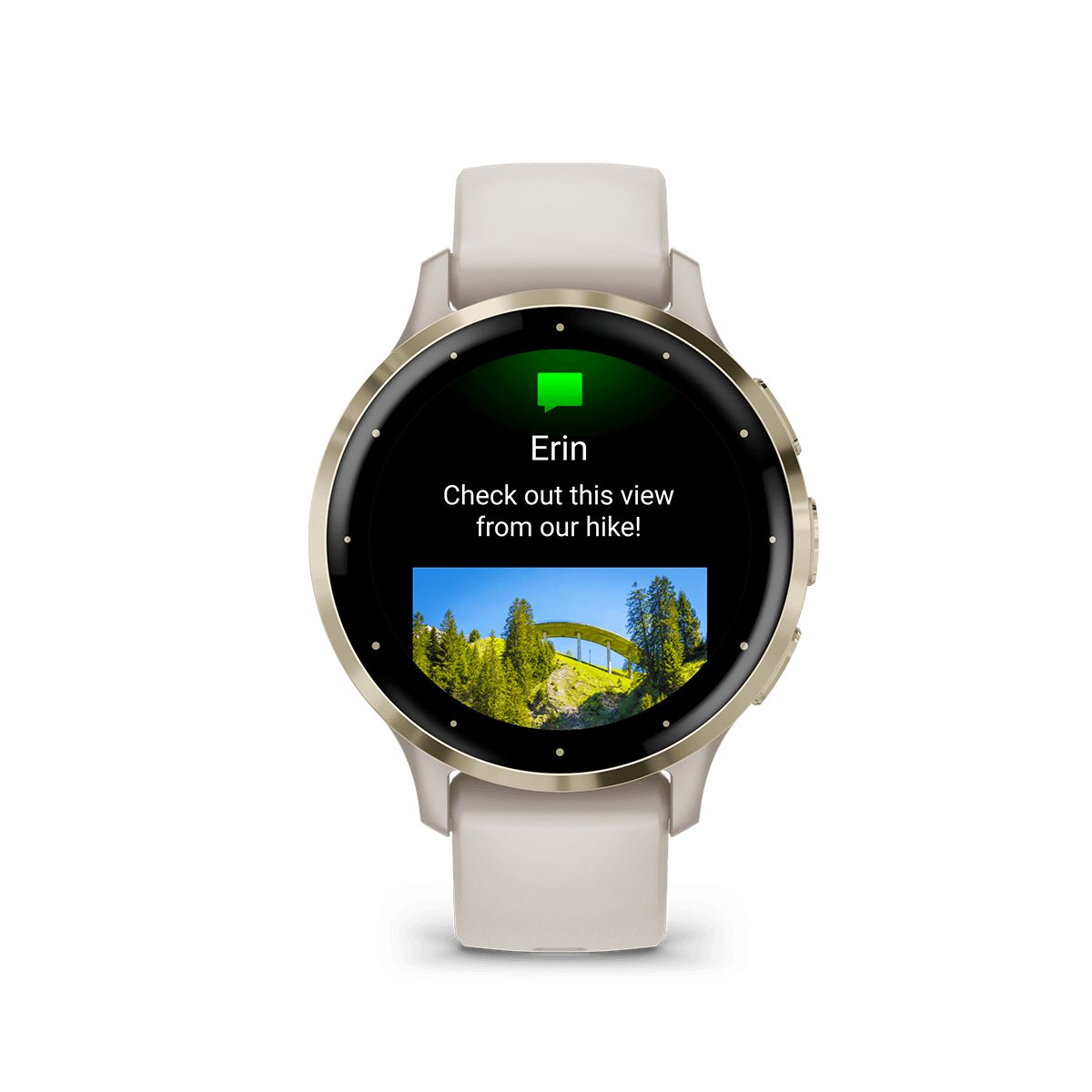 Reloj Venu 3S Ivory Soft Gold N.A Crema