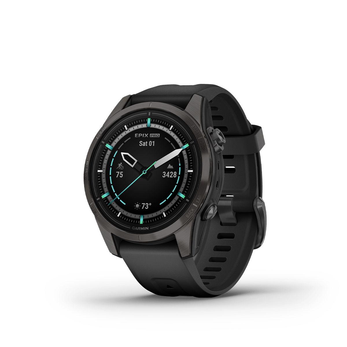 Reloj Epix Pro Gen2 Edición Zafiro 42mm TitanioDLCGrisCarbón