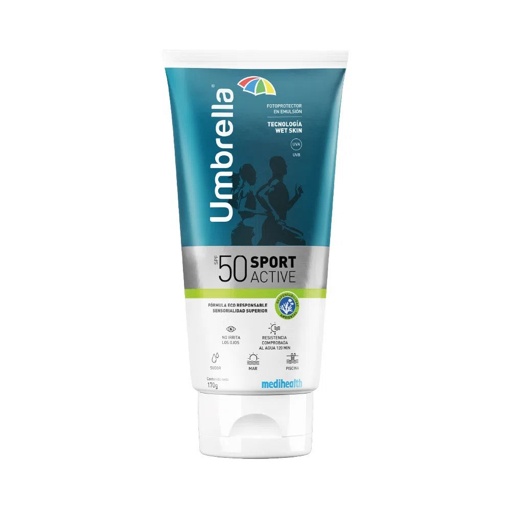 Protector solar Umbrella Sport Active SPF 50 - 170 Gr