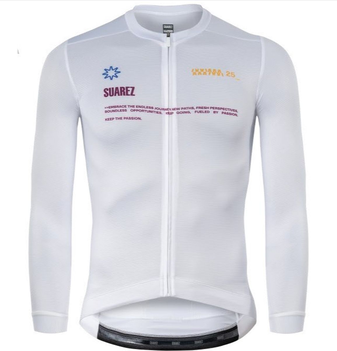 Jersey De Ciclismo Hombre M/L Lock Mirage White 2.4