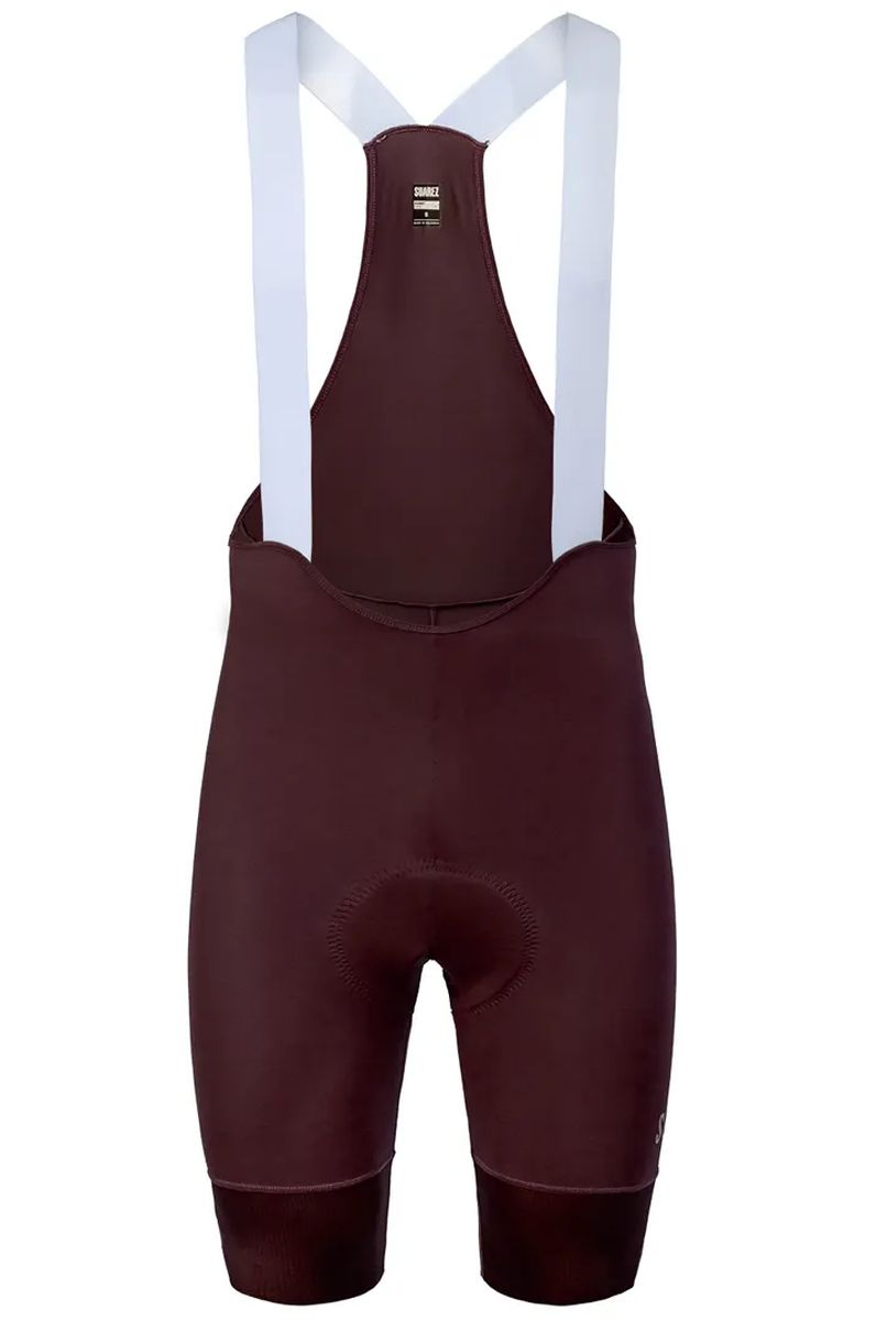 Pantaloneta de Ciclismo C/T Hombre Suarez Spyder Vino