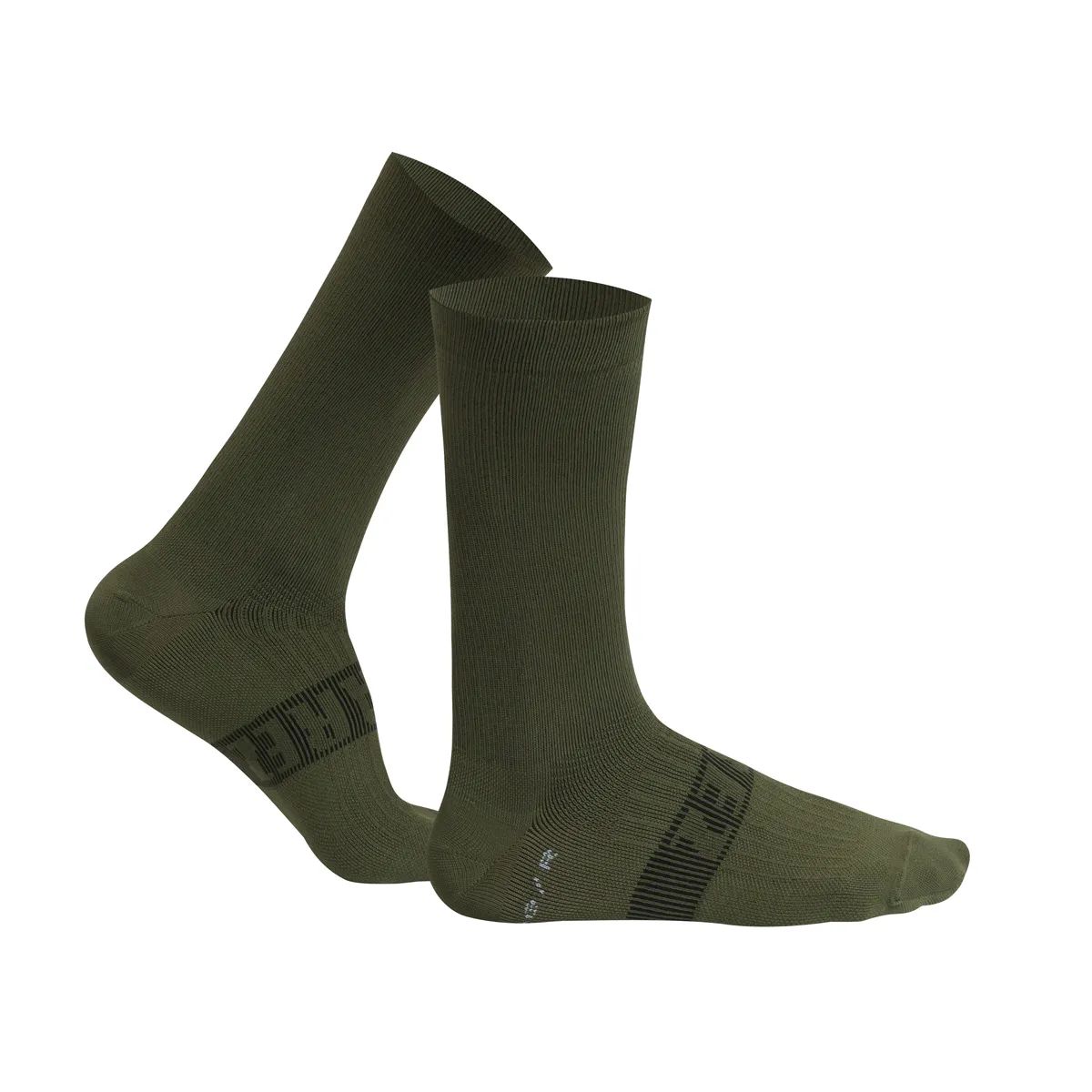 Medias De Ciclismo 7" Real Green Jaspe