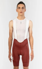 Pantaloneta de Ciclismo C/T Hombre Suarez Hard Moroccon Red