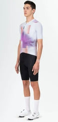 Jersey de Ciclismo M/C Hombre Lock White Mix