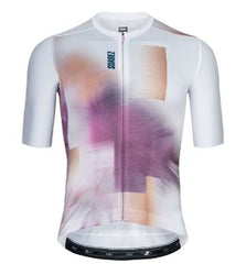 Jersey de Ciclismo M/C Hombre Lock White Mix