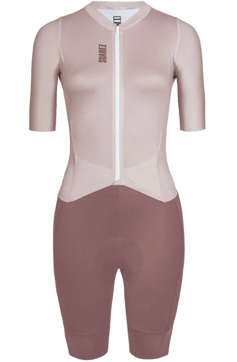 Enterizo de Ciclismo M/C Mujer Suarez Hard Lite Gray Lilac